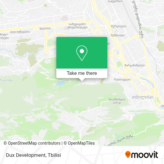 Dux Development map