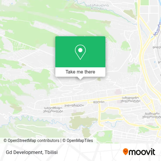 Gd Development map
