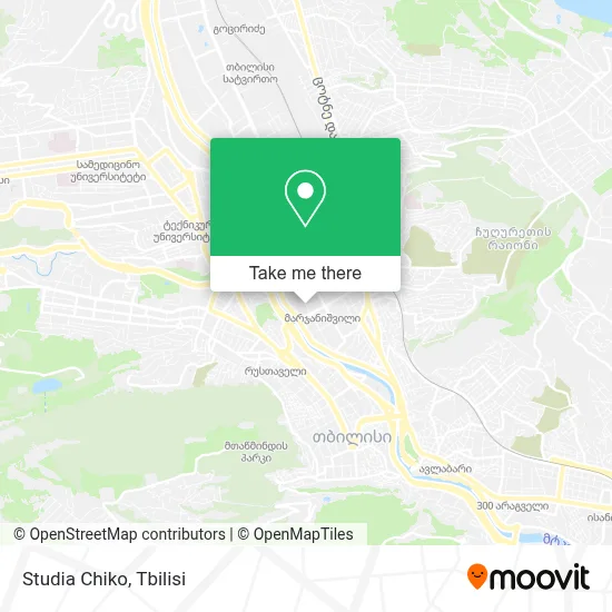 Studia Chiko map