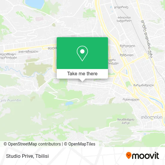 Studio Prive map