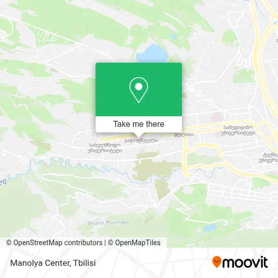 Manolya Center map