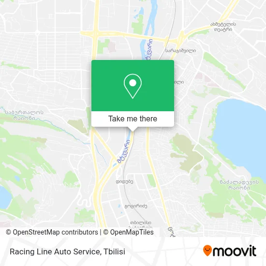 Racing Line Auto Service map