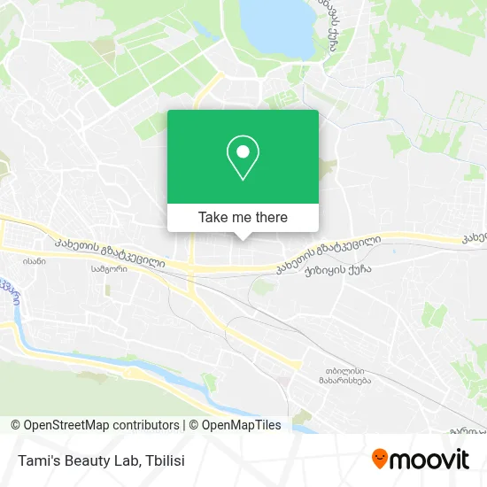 Tami's Beauty Lab map