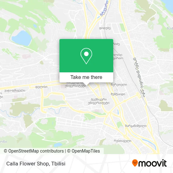 Calla Flower Shop map