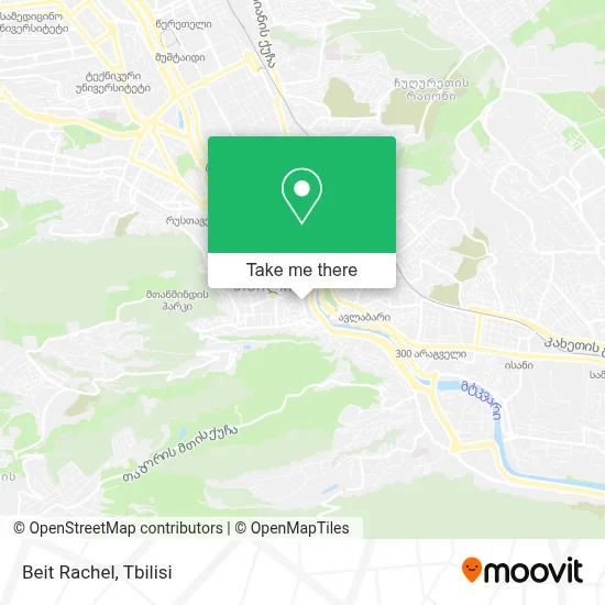 Beit Rachel map