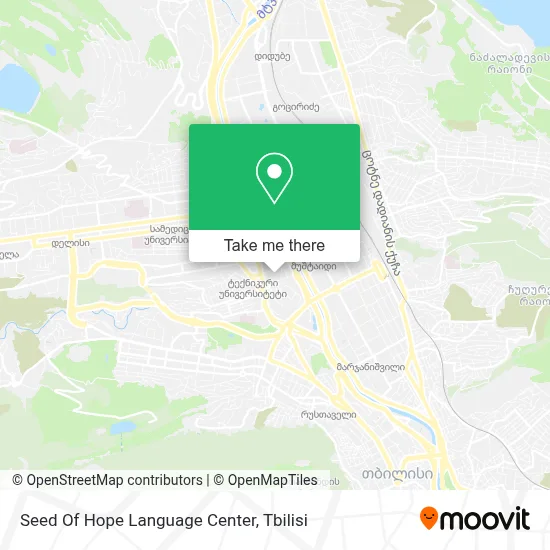Seed Of Hope Language Center map