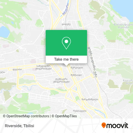 Riverside map