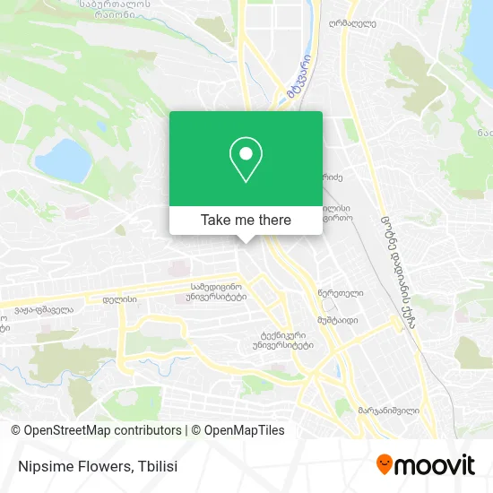 Nipsime Flowers map
