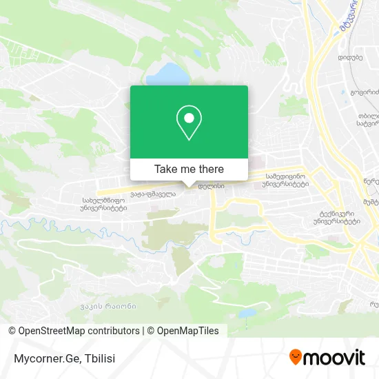 Mycorner.Ge map