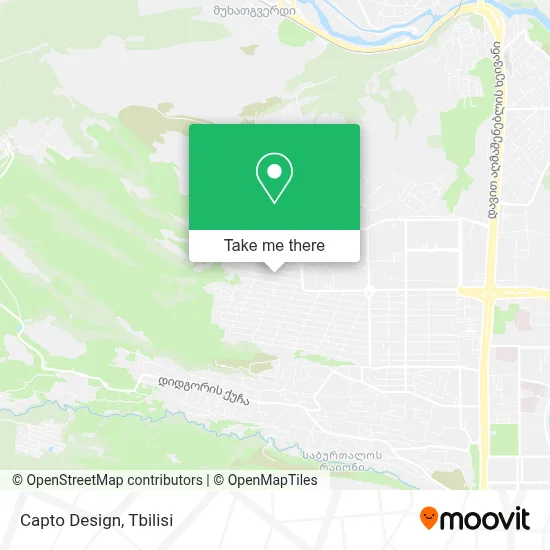 Capto Design map