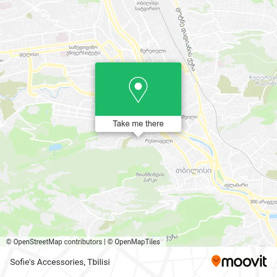 Sofie's Accessories map