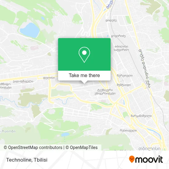 Technoline map