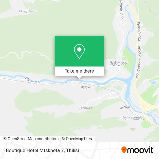 Boutique Hotel Mtskheta 7 map