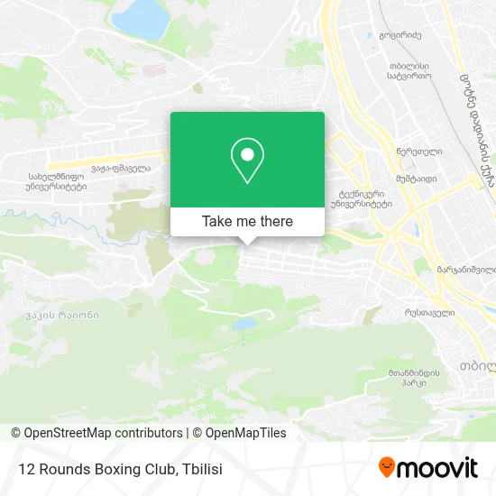 12 Rounds Boxing Club map