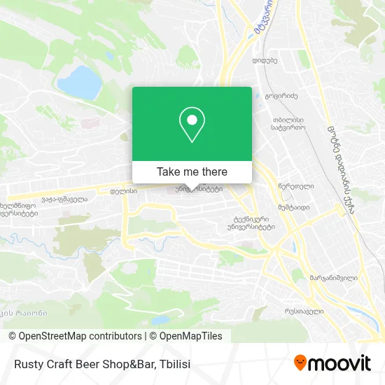 Rusty Craft Beer Shop&Bar map