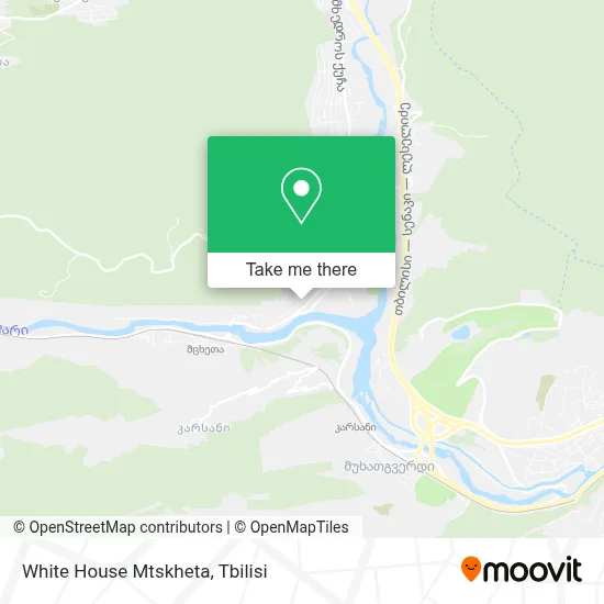 White House Mtskheta map