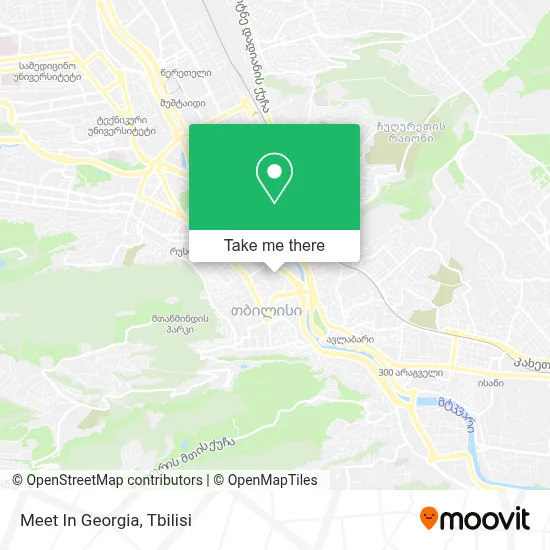 Meet In Georgia map