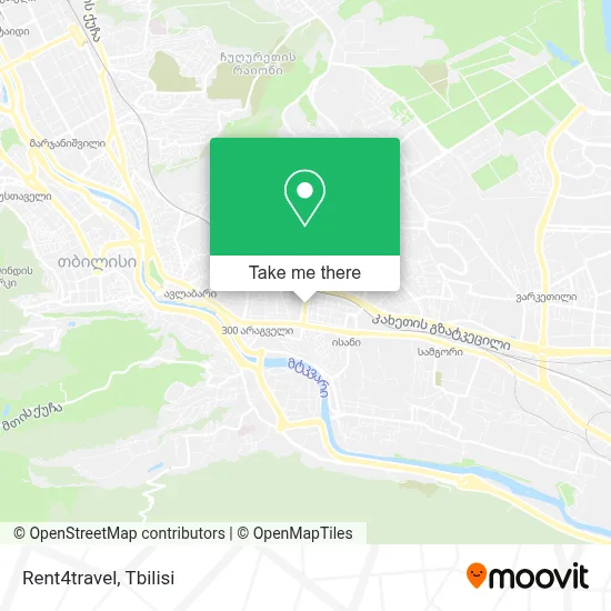 Rent4travel map