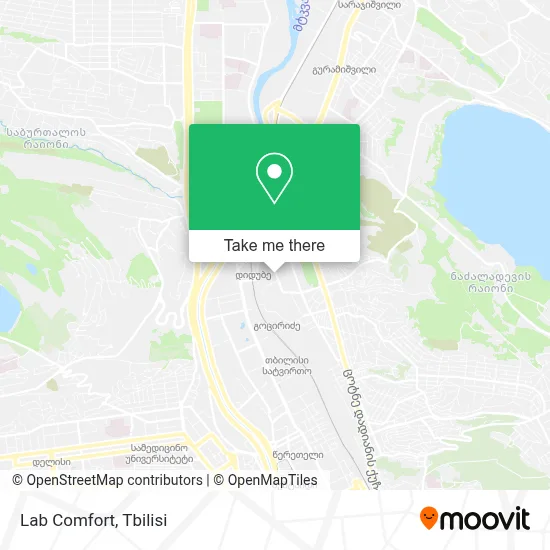 Lab Comfort map