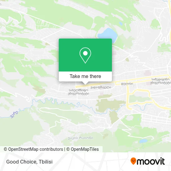 Good Choice map
