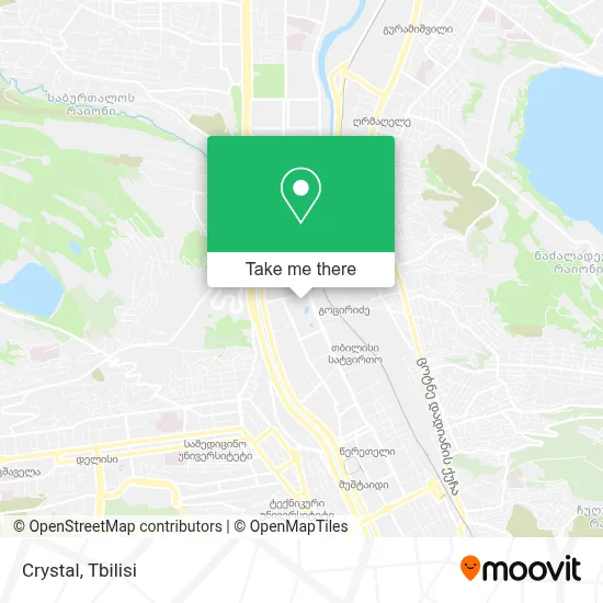 Crystal map