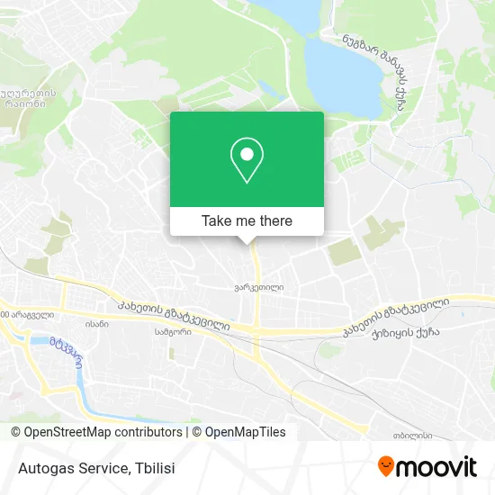 Autogas Service map