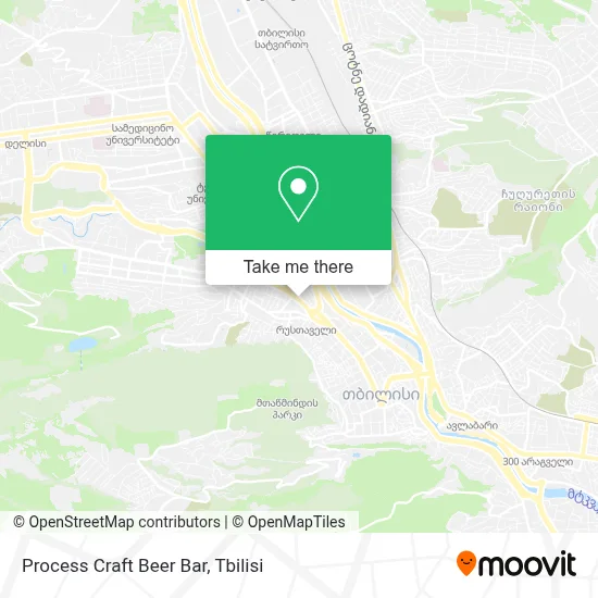 Process Craft Beer Bar map