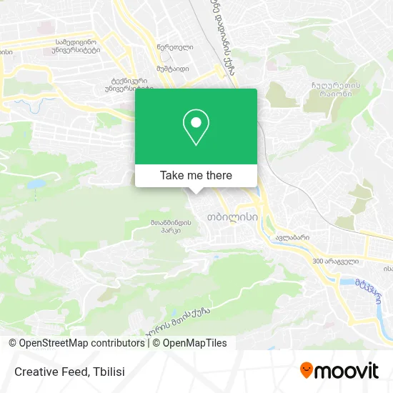Creative Feed map