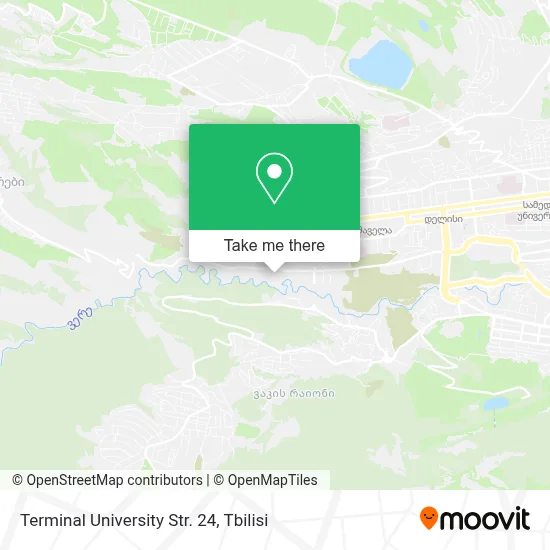 Terminal University Str. 24 map