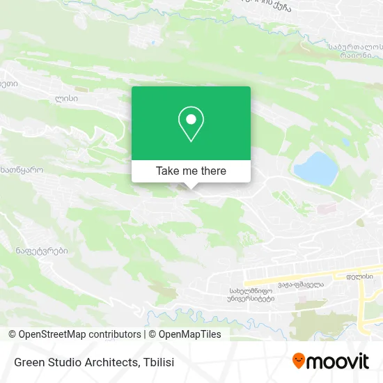 Green Studio Architects map