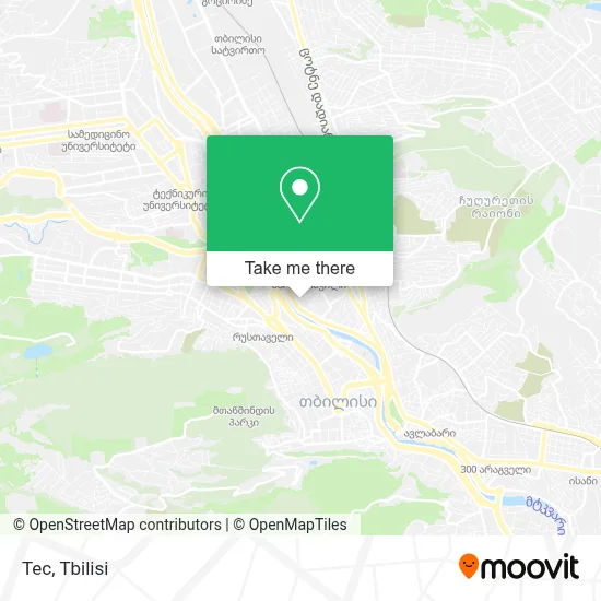 Tec map