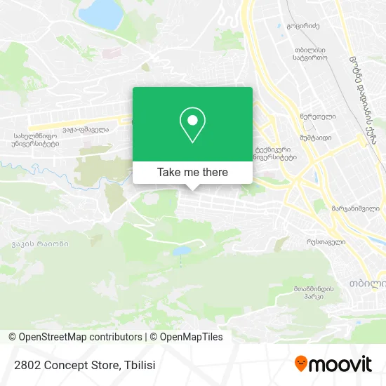 2802 Concept Store map
