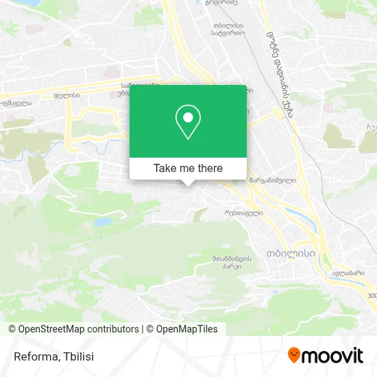 Reforma map