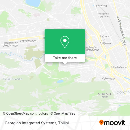 Georgian Integrated Systems map
