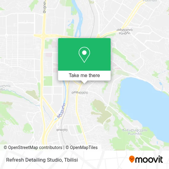 Refresh Detailing Studio map