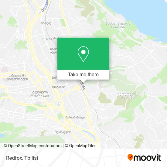 Redfox map