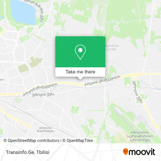 Transinfo.Ge map