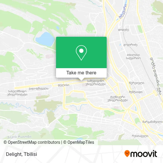 Delight map