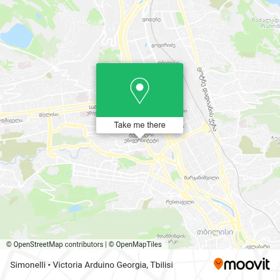 Simonelli • Victoria Arduino Georgia map