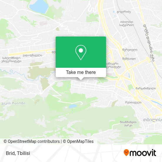 Brid map