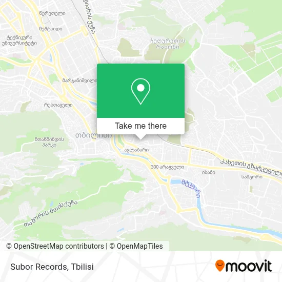 Subor Records map