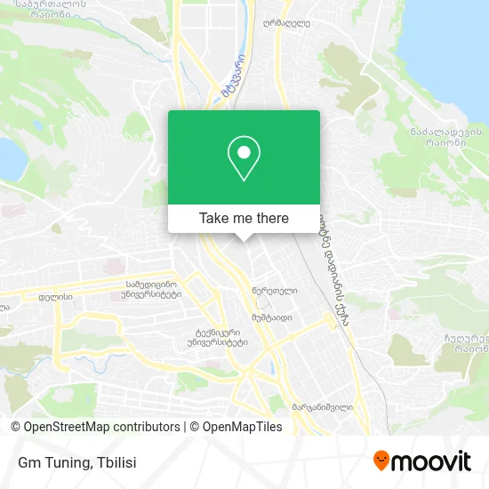 Gm Tuning map