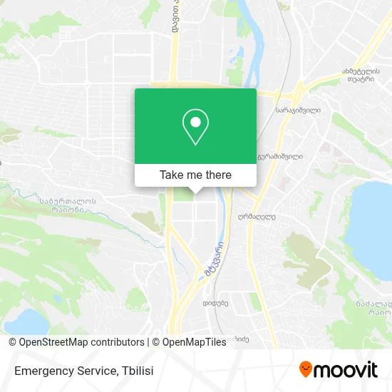 Emergency Service map