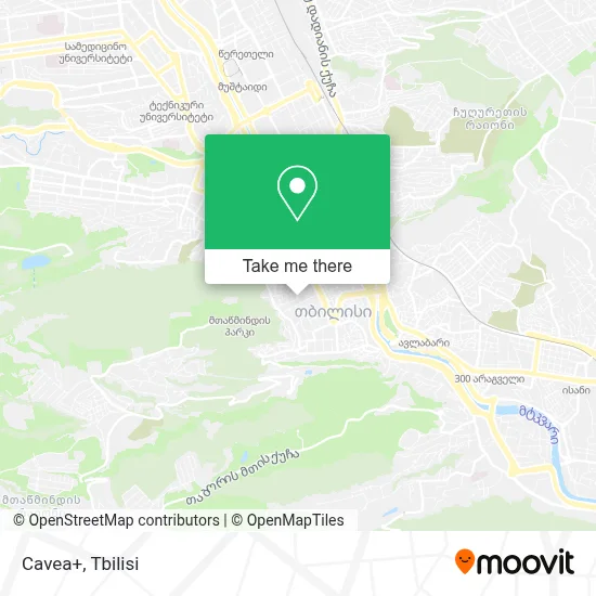 Cavea+ map
