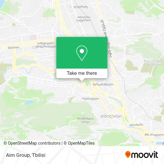 Aim Group map