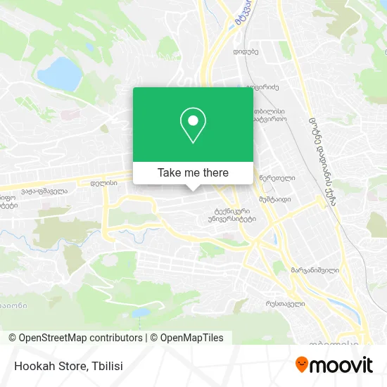 Hookah Store map