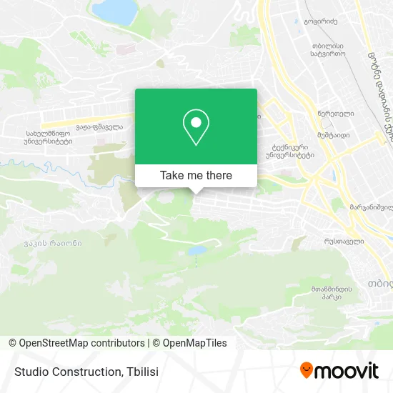 Studio Construction map