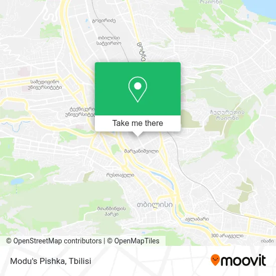 Modu's Pishka map
