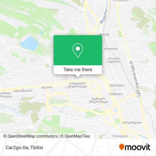 Car2go.Ge map