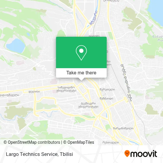 Largo Technics Service map